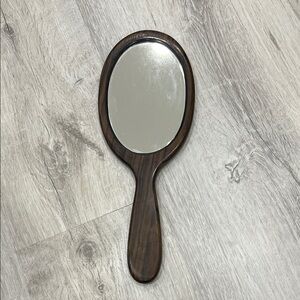 Wooden Handheld Mirror